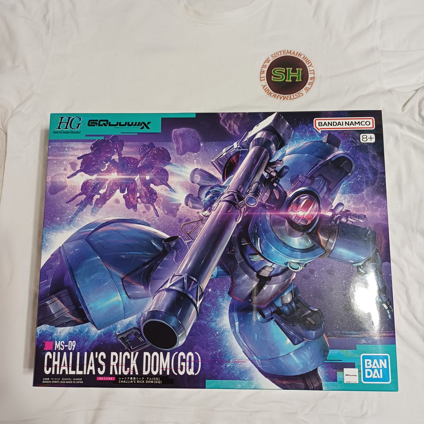 BANDAI MODEL KIT HG RICK DOM CHALLIA 1/144