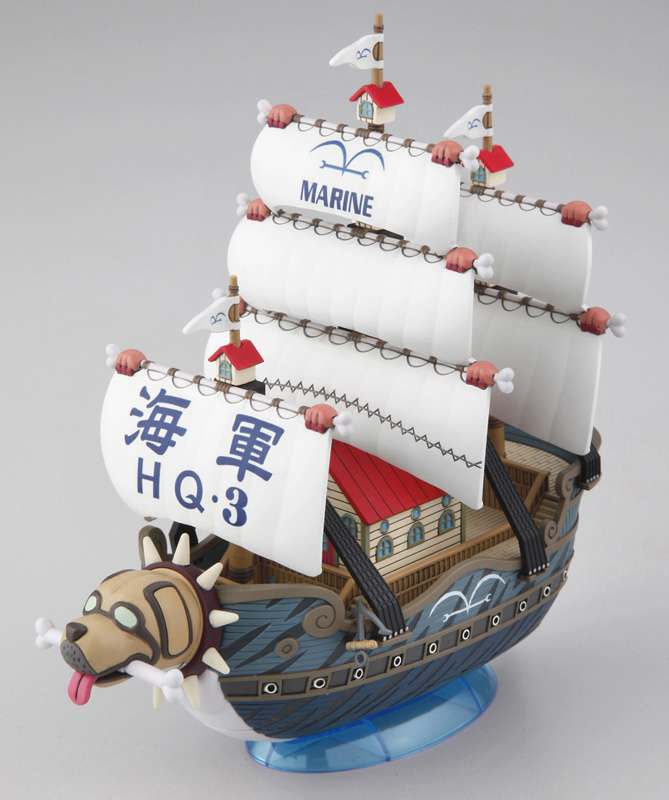 BANDAI MODEL KIT ONE PIECE GRAND SHIP COLLECTION GARP SHIP