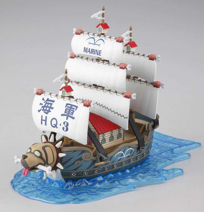 BANDAI MODEL KIT ONE PIECE GRAND SHIP COLLECTION GARP SHIP