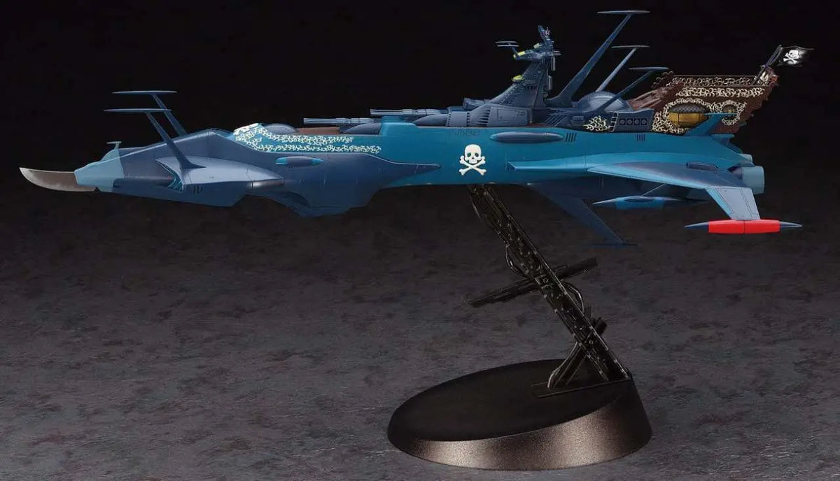 HASEGAWA CAPTAIN HARLOCK SPACE PIRATE BATTLESHIP ARCADIA PHANTOM DEATH SHADOW 1/1500 MK