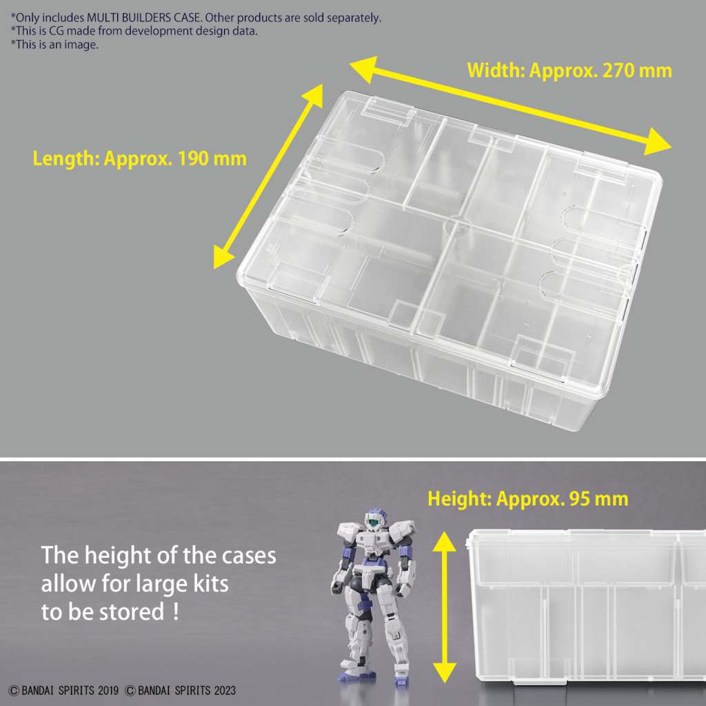 BANDAI MODEL KIT MULTI BUILDERS CASE