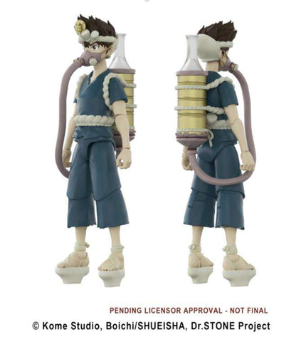 BOSS FIGHT STUDIO DR. STONE CHROME ACTION FIGURE