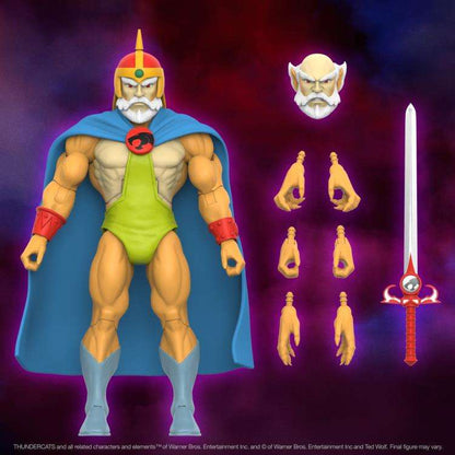 SUPER 7 THUNDERCATS ULTIMATE W9 JAGA RECOLOR ACTION FIGURE