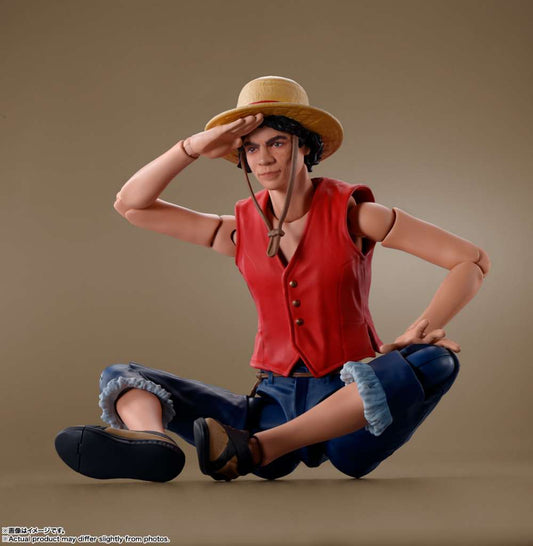 BANDAI ONE PIECE NETFLIX MONKEY D.LUFFY SHFIGUARTS