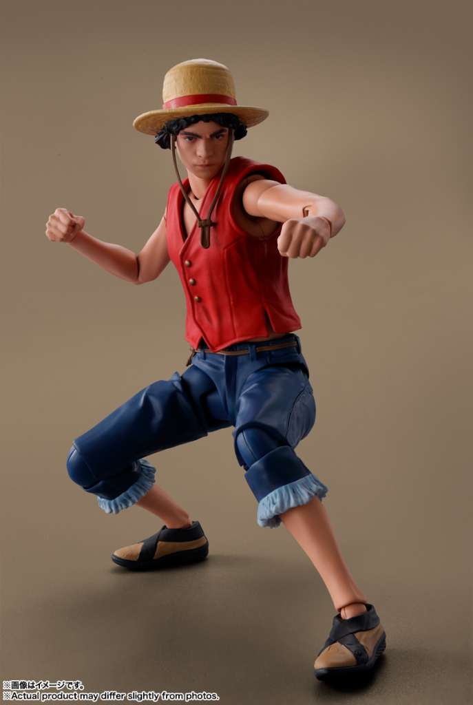 BANDAI ONE PIECE NETFLIX MONKEY D.LUFFY SHFIGUARTS