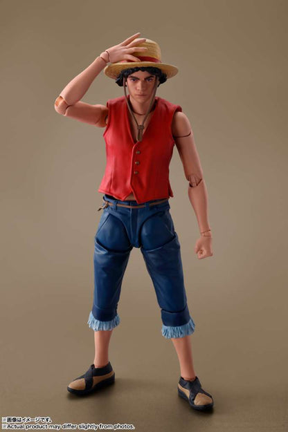 BANDAI ONE PIECE NETFLIX MONKEY D.LUFFY SHFIGUARTS