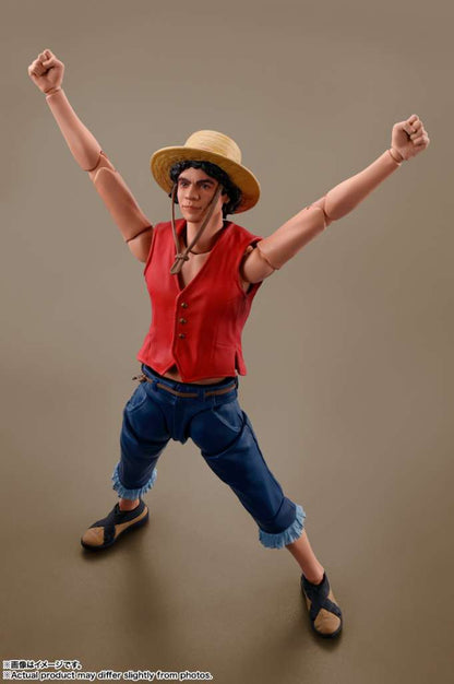 BANDAI ONE PIECE NETFLIX MONKEY D.LUFFY SHFIGUARTS