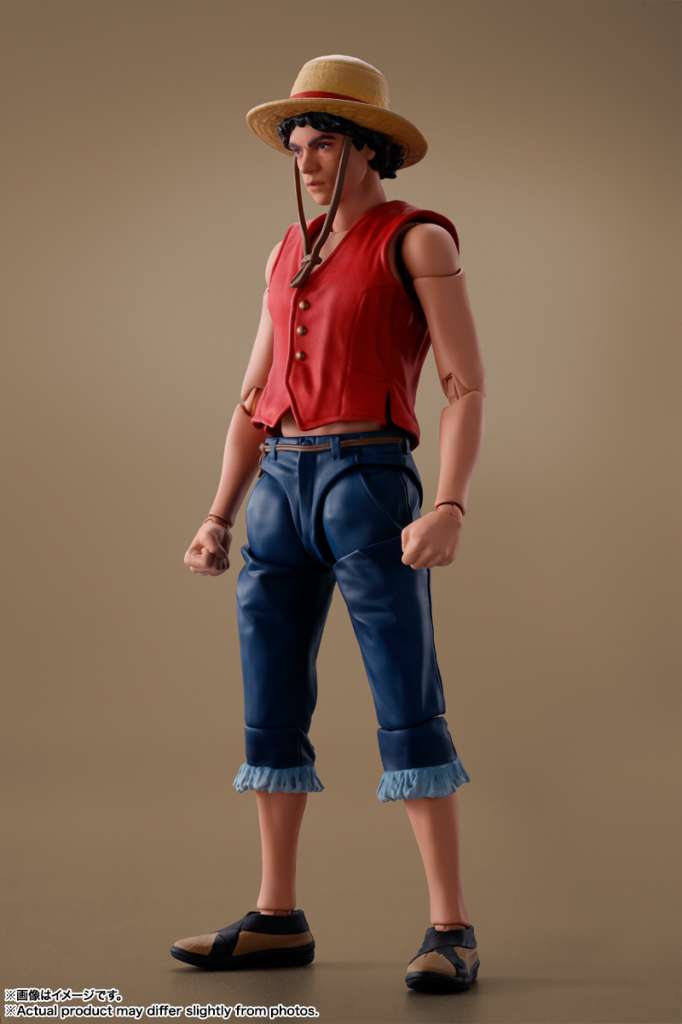 BANDAI ONE PIECE NETFLIX MONKEY D.LUFFY SHFIGUARTS