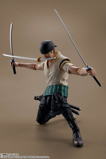 BANDAI ONE PIECE NETFLIX RORONOA ZORO SHFIGUARTS