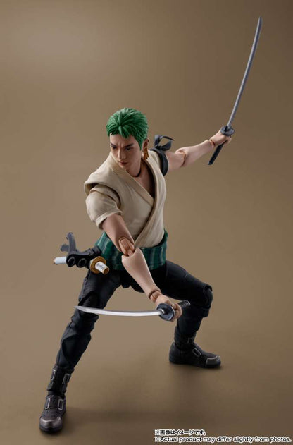 BANDAI ONE PIECE NETFLIX RORONOA ZORO SHFIGUARTS