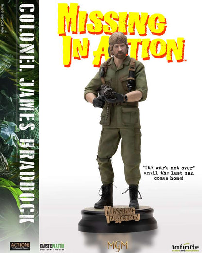 INFINTE STATUE MISSING IN ACTION COLONEL JAMES BRADDOCK 1/6 ACTION FIGURE