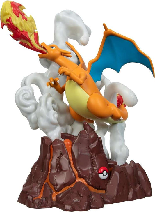 REI TOYS POKEMON CHARIZARD DELUXE COLLECTOR STATUE WITH LED