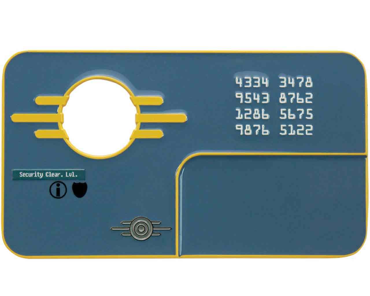 FANATTIK FALLOUT VAULT SECURITY KEYCARD REPLICA