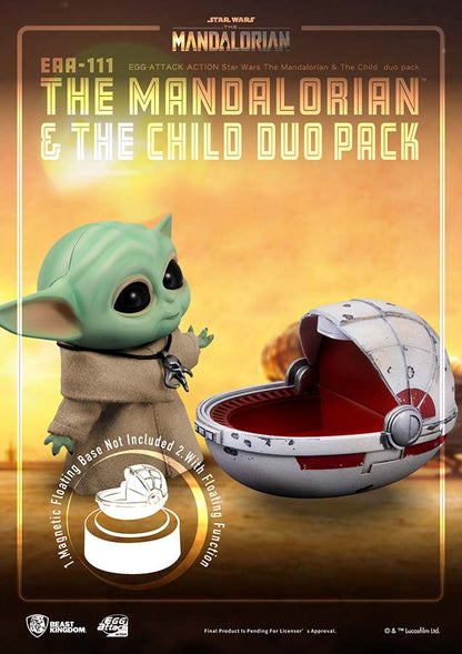 BEAST KINGDOM STAR WARS EGG ATTACK ACTION MANDALORIAN & THE CHIL DUO PACK BEAST KINGDOM
