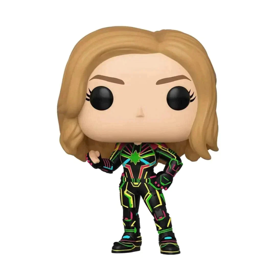 CAPTAIN MARVEL NEON (AVENGERS) FUNKO POP Sistemahobby