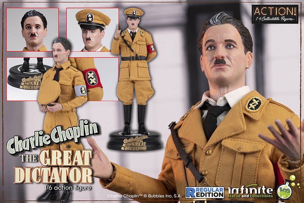 CHARLIE CHAPLIN GREAT DICTATOR 1/6 REGULAR INFINITE STATUE