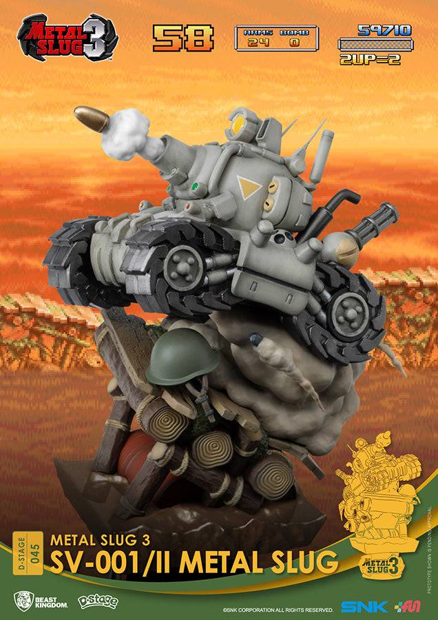 D-STAGE METAL SLUG 3-SV-001/II CARROARMATO Sistemahobby