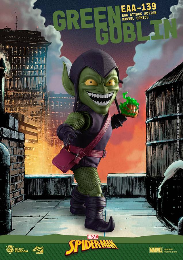 EGG ATTACK MARVEL COMICS GREEN GOBLIN Sistemahobby