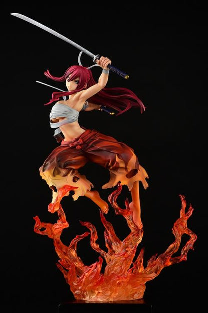 FAIRY TAIL ERZA SAMURAI KURENAI STATUE ORCATOYS