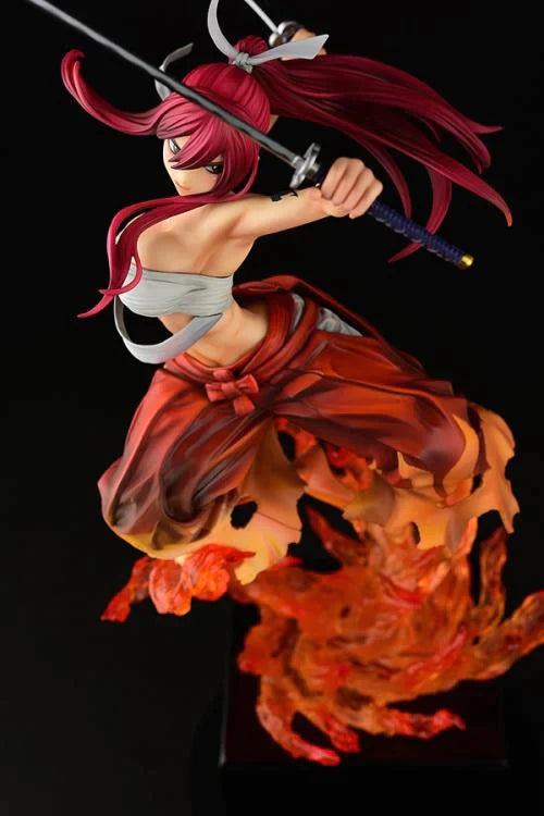 FAIRY TAIL ERZA SAMURAI KURENAI STATUE ORCATOYS