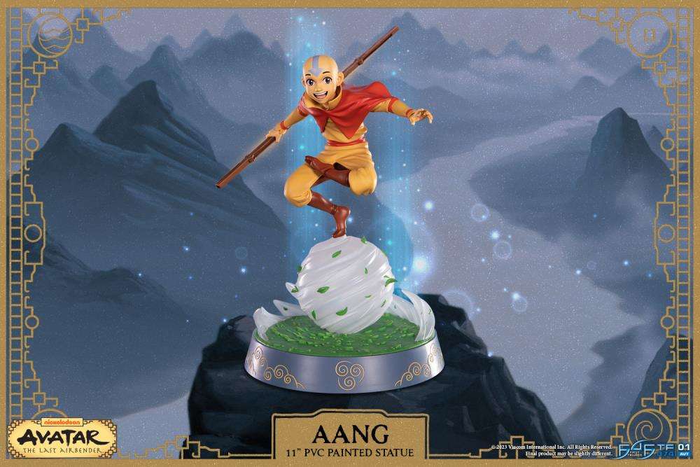 FIRST 4 FIGURES AVATAR THE LAST AIRBENDER - AANG PVC STATUA FIRST4FIGURES