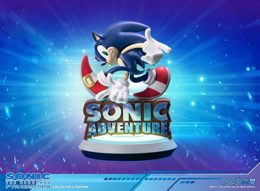 FIRST 4 FIGURES SONIC ADVENTURE SONIC THE HEDGEHOG COLLECTOR EDITION FIRST4FIGURES
