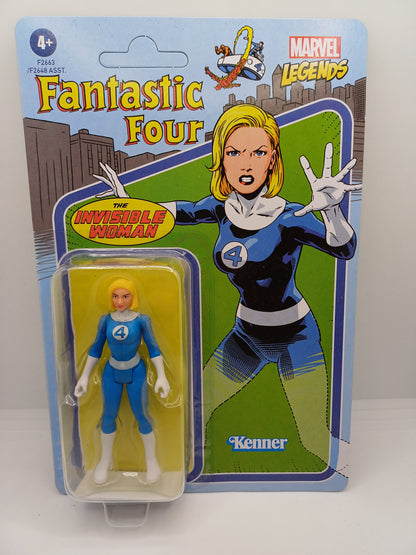 HASBRO MARVEL LEGENDS RETRO INVISIBLE WOMAN FANTASTIC 4 Sistemahobby