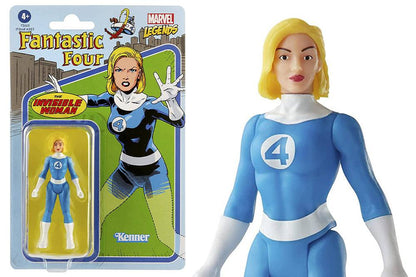 HASBRO MARVEL LEGENDS RETRO INVISIBLE WOMAN FANTASTIC 4 Sistemahobby