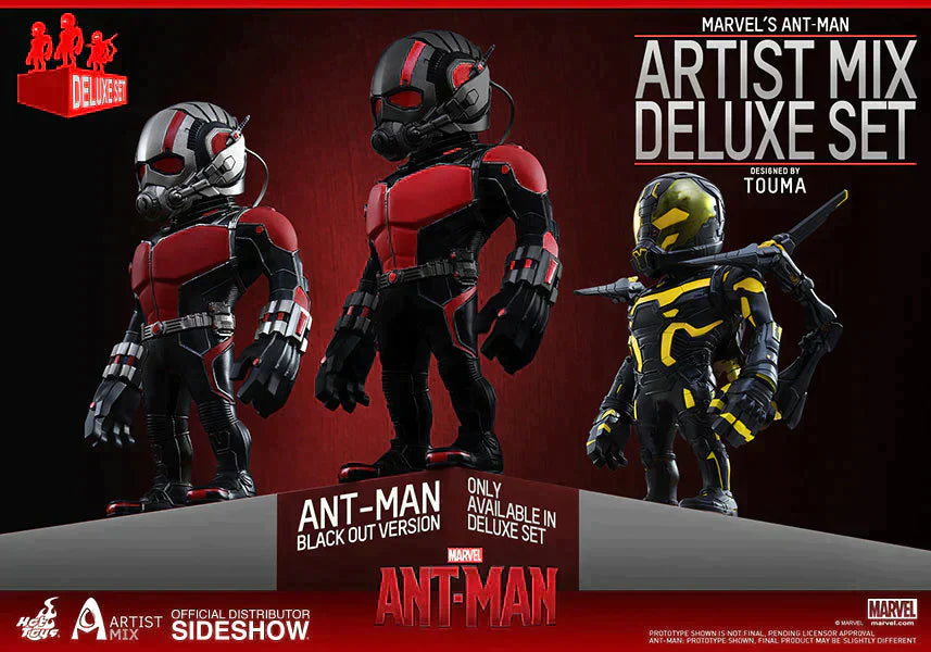 HOT TOYS ANT-MAN ARTIST MIX DELUXE SET FIGURE HOT TOYS