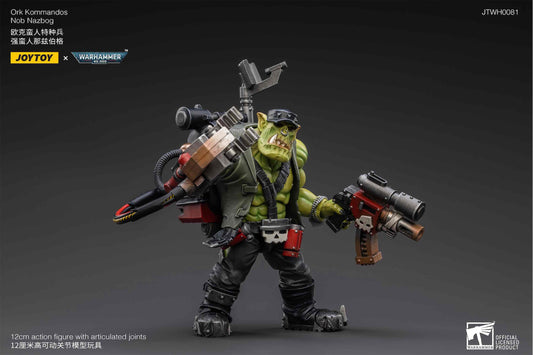 JOY TOY WARHAMMER 40K ORK KOMMANDOS NOB NAZBOG JOY TOY