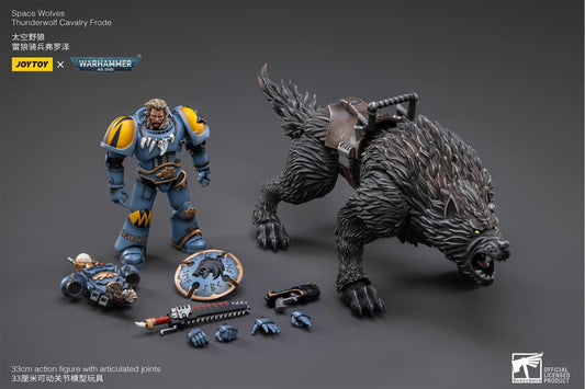 JOY TOY WARHAMMER 40K SPACE WOLVES THUNDERWOLF CAVALRY FRODE JOY TOY