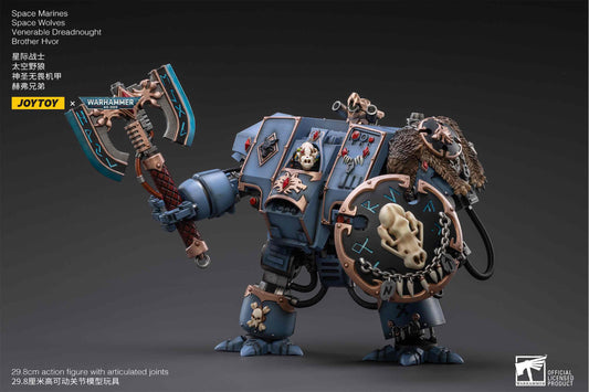 JOY TOY WARHAMMER 40K SPACE WOLVES VENERABLE DREADNOUGHT BROTHER HVOR JOY TOY