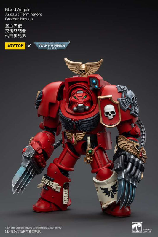 JOY TOY WH40K BLOOD ANGELS ASSAULT TERMINATORS BROTHER NASSIO JOY TOY