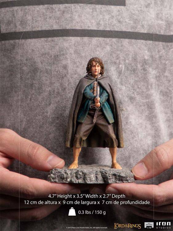 LORD OF THE RING PIPPIN 1/10 ART STATUE IRON STUDIOS