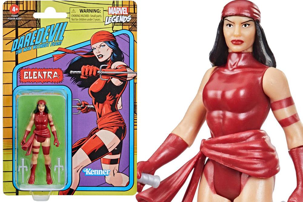 MARVEL LEGENDS RETRO ELEKTRA DAREDEVIL Sistemahobby