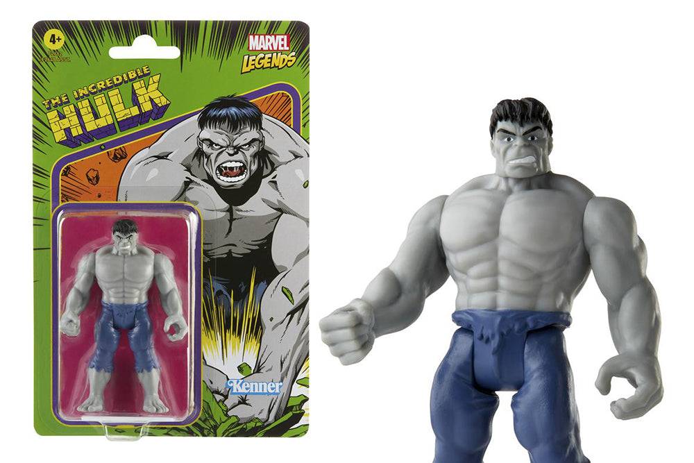 MARVEL LEGENDS RETRO HULK GRIGIO Sistemahobby