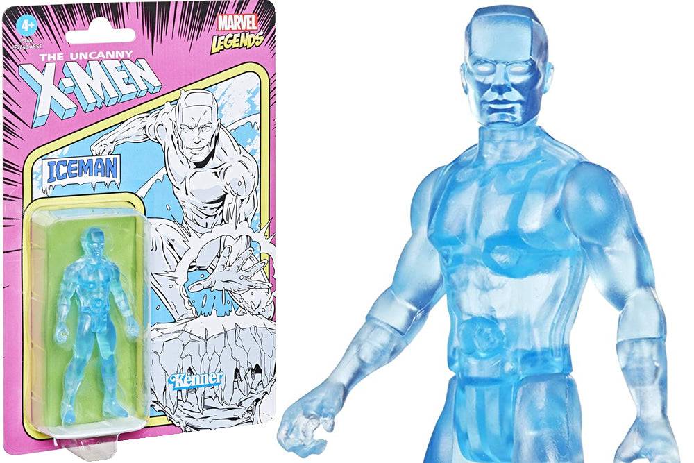 MARVEL LEGENDS RETRO UOMO GHIACCIO X-MEN Sistemahobby