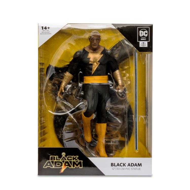 MCFARLANE TOYS DC MOVIE BLACK ADAM JIM LEE PVC STATUE MCFARLANE TOYS