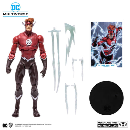 MCFARLANE TOYS DC MULTIVERSE FLASH WALLY WEST RED MCFARLANE TOYS