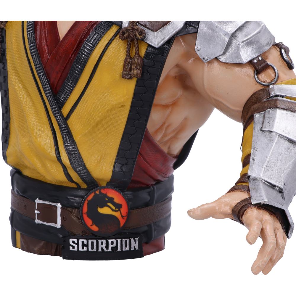 NEMESIS NOW MORTAL KOMBAT SCORPION BUSTO NEMESIS NOW