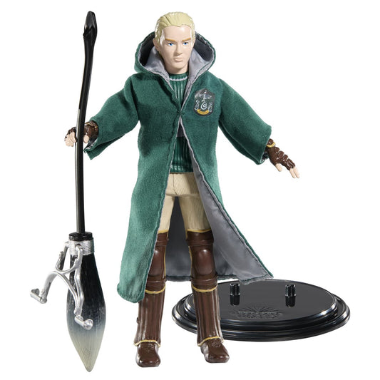 NOBLE COLLECTIONS HP DRACO QUIDDITCH BENDYFIG NOBLE COLLECTIONS