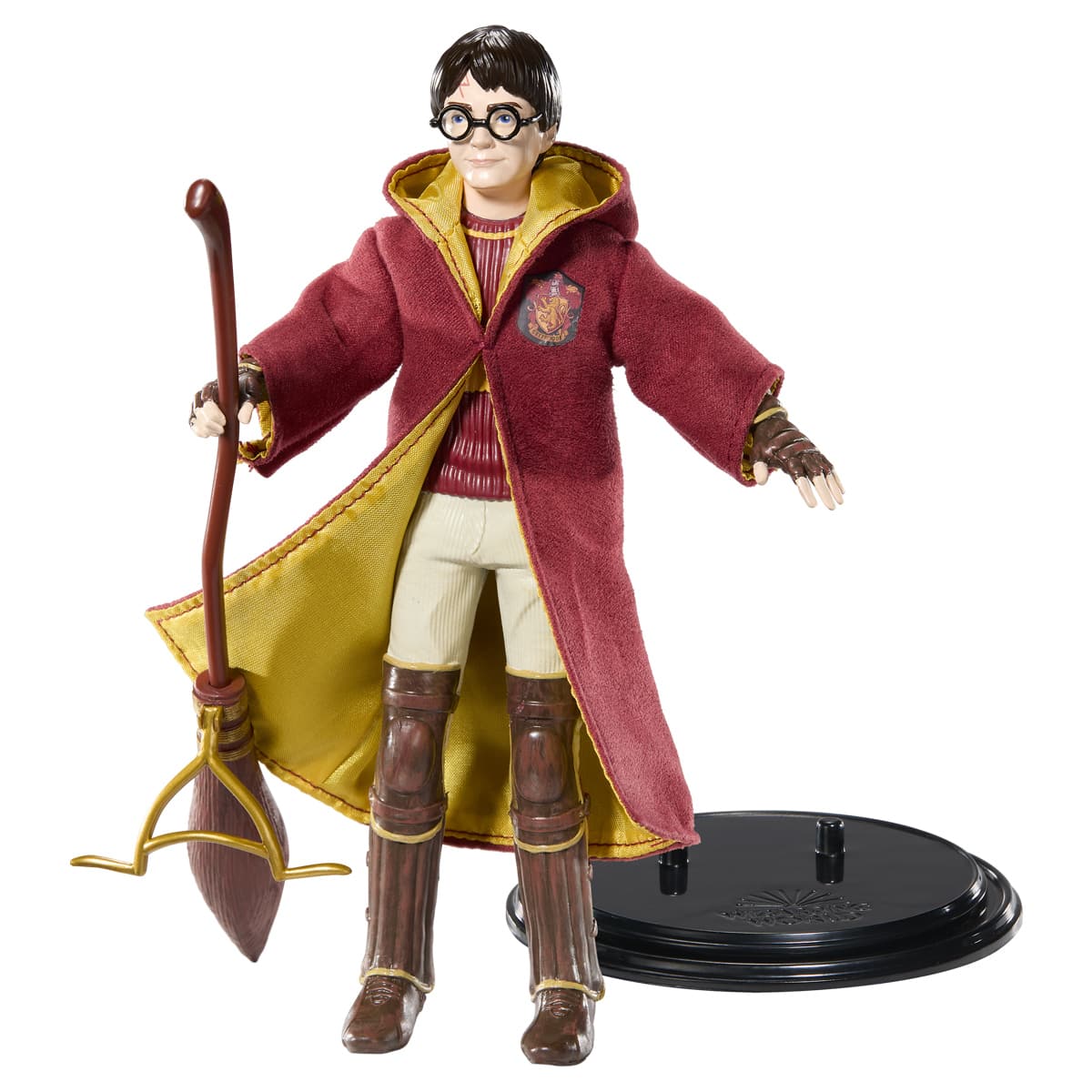 NOBLE COLLECTIONS HP HARRY QUIDDITCH BENDYFIG NOBLE COLLECTIONS