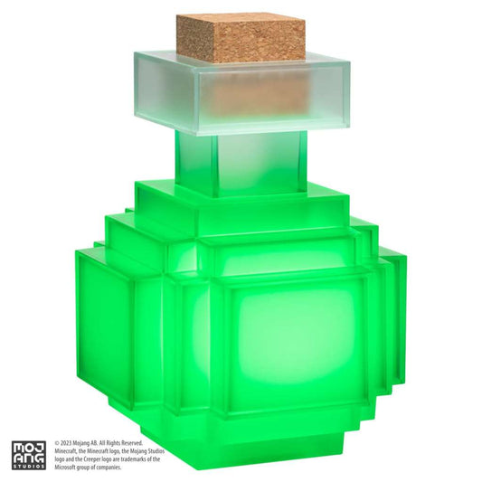 NOBLE COLLECTIONS MINECRAFT ILLUMINATING POTION BOTTLE NOBLE COLLECTIONS