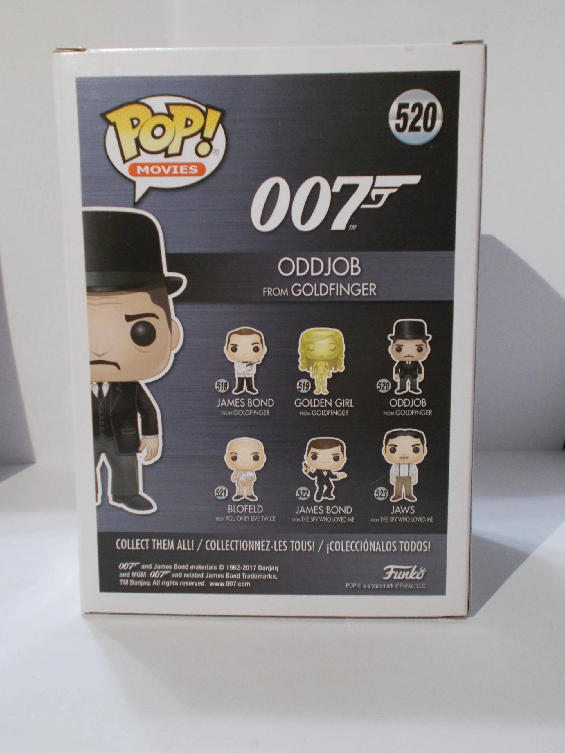 ODDJOB ( 007 ) FUNKO POP Sistemahobby