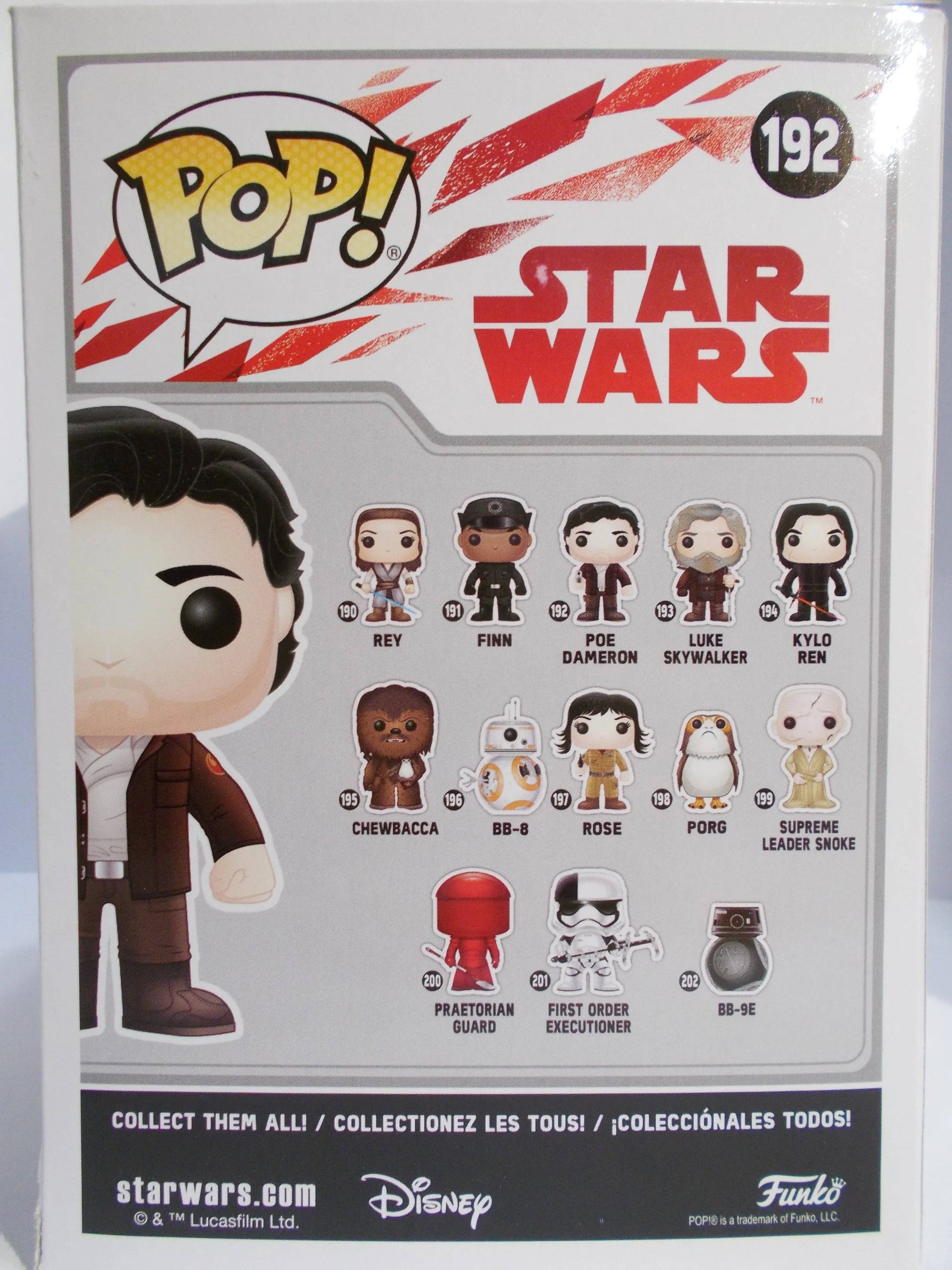 POE DAMERON (STAR WARS) FUNKO POP Sistemahobby