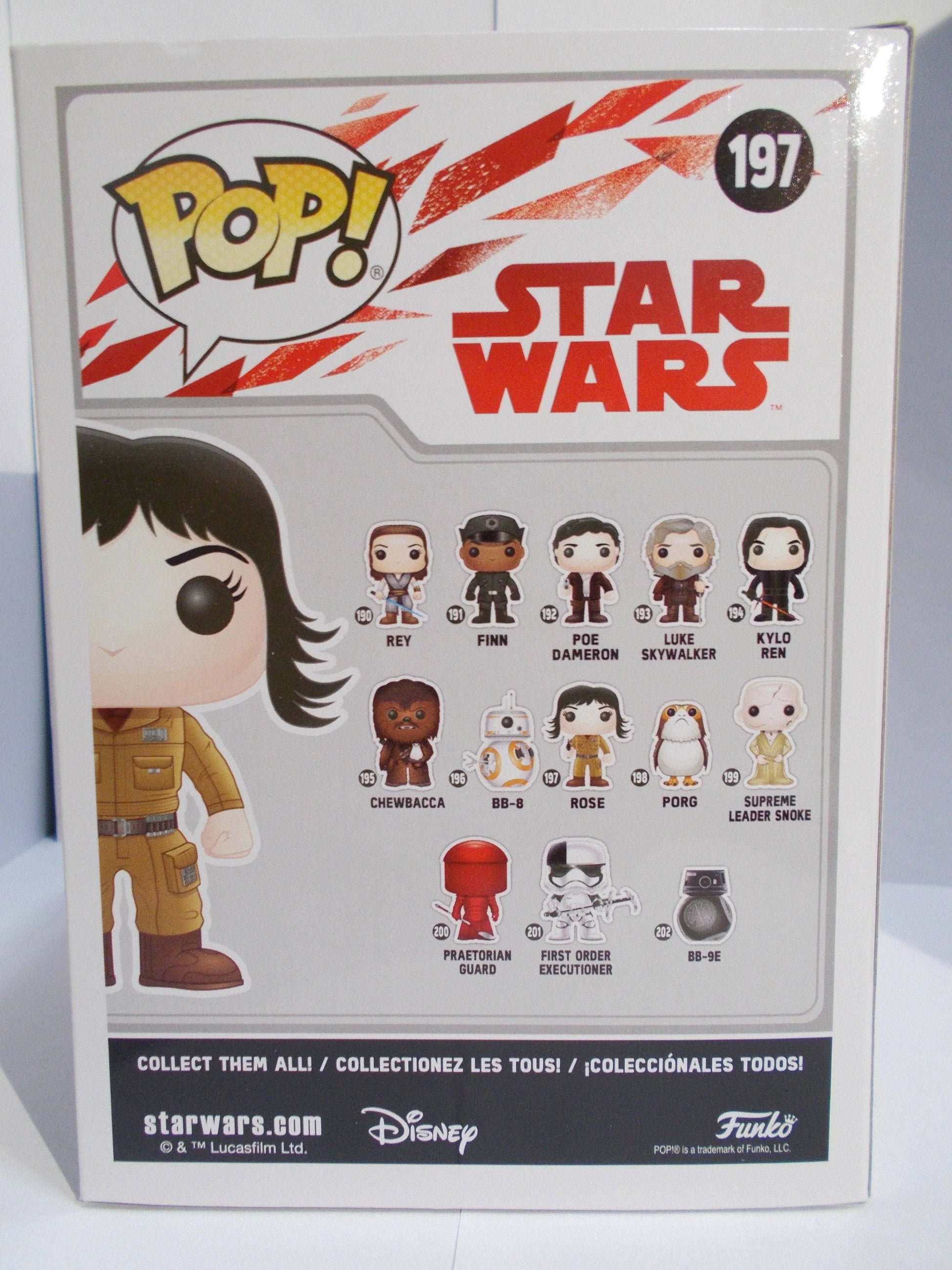 ROSE (STAR WARS) FUNKO POP Sistemahobby