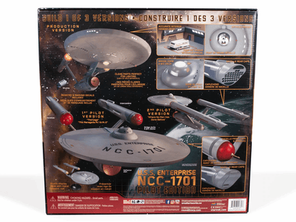 STAR TREK USS ENTERPRISE PILOT EDITION POLAR LIGHT