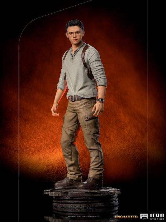 UNCHARTED MOVIE NATHAN DRAKE 1/10 STATUE IRON STUDIOS